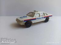Стара играчка количка американска полиция 1/64