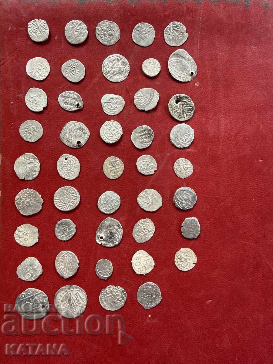 Акчета , акче , турски монети сребърни , лот