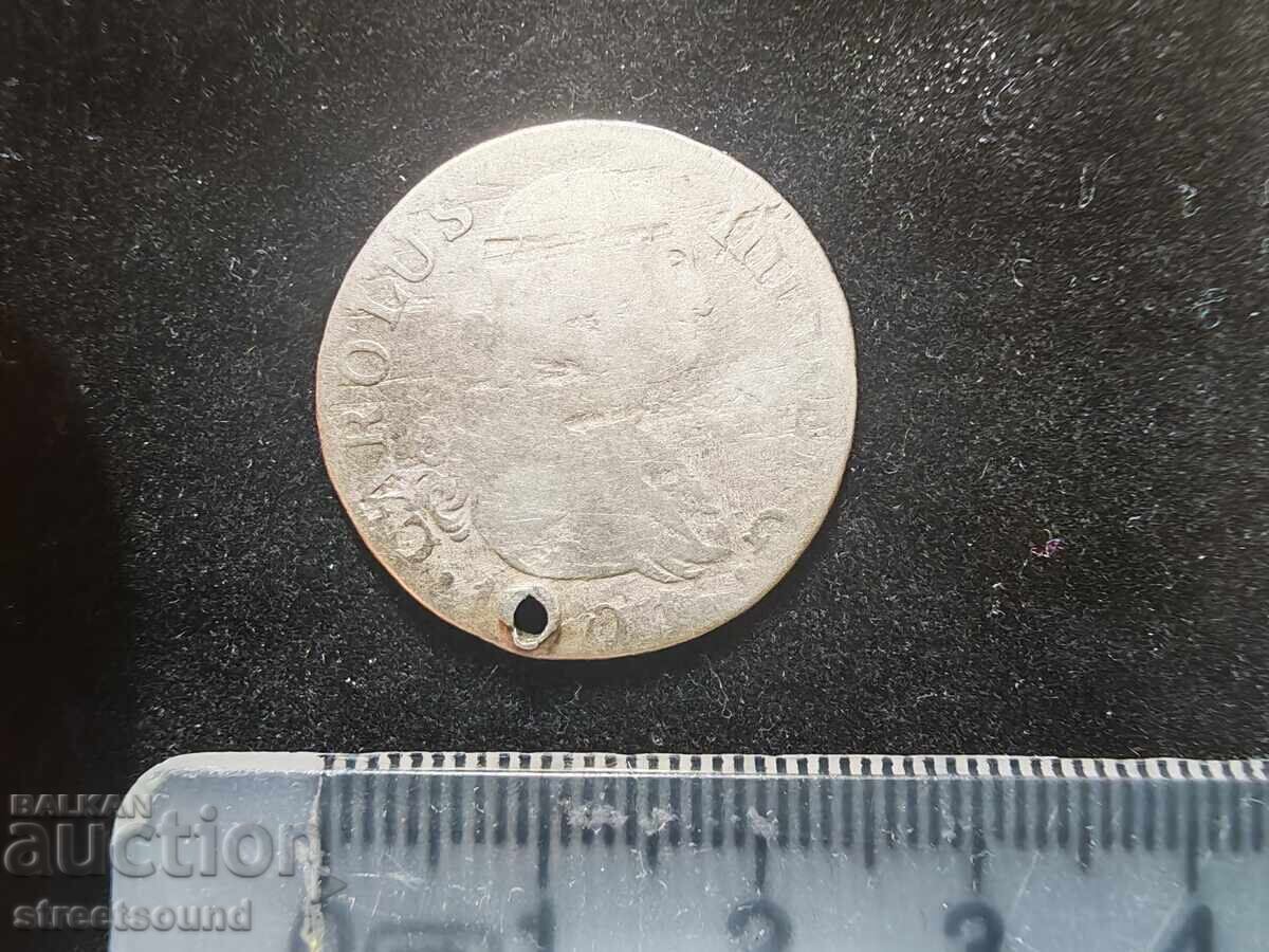 Испания, Карлос IV 1801, Сребро