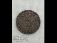 2 stotinki 1912g Bulgaria