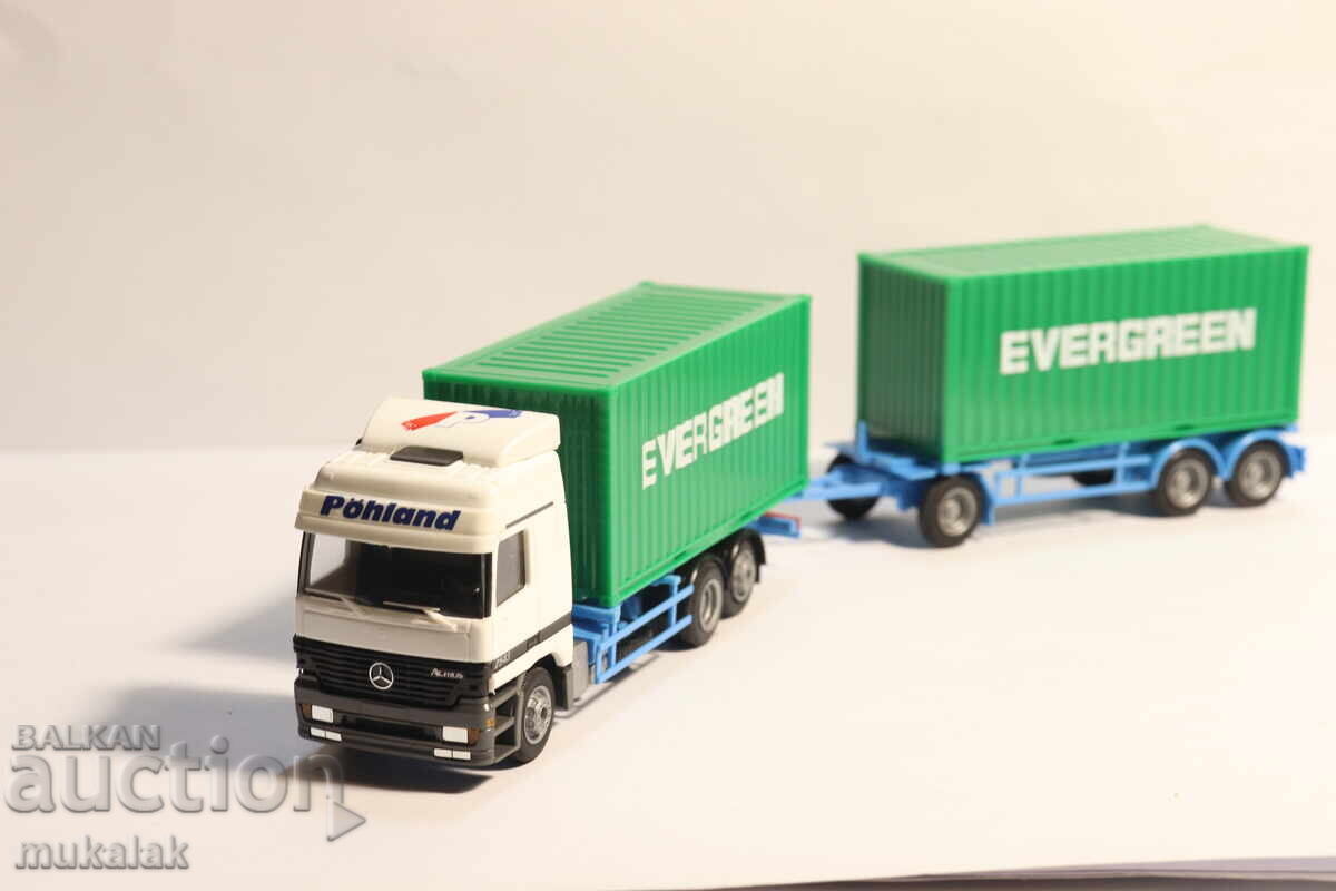 Παράδοση AWM H0 1/87 MERCEDES ACTROS ΚΟΝΤΕΪΝΕΡ ΦΟΡΤΗΓΟ ΜΟΝΤΕΛΟ