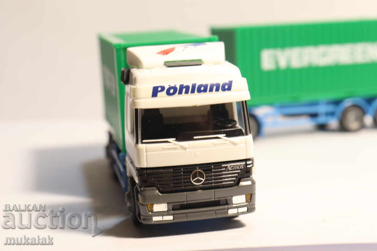 AWM H0 1/87 MERCEDES ACTROS ΚΟΝΤΕΪΝΕΡ ΦΟΡΤΗΓΟ ΜΟΝΤΕΛΟ - 5