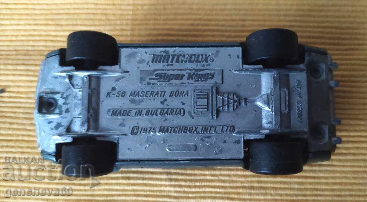 MATCHBOX K-58 MASERATI BORA-1975 Bulgaria Super Kings cu preț € 60.00 | 117.35 BGN