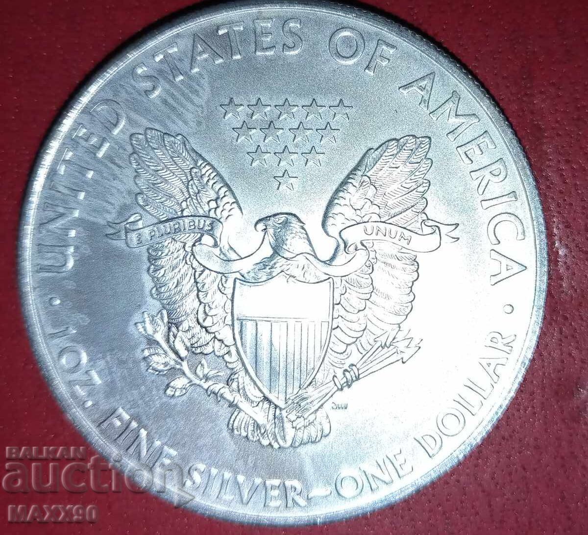 American Eagle 2009, 1 oz Silver. Excellent investment with price € 100.00 | 195.58 BGN