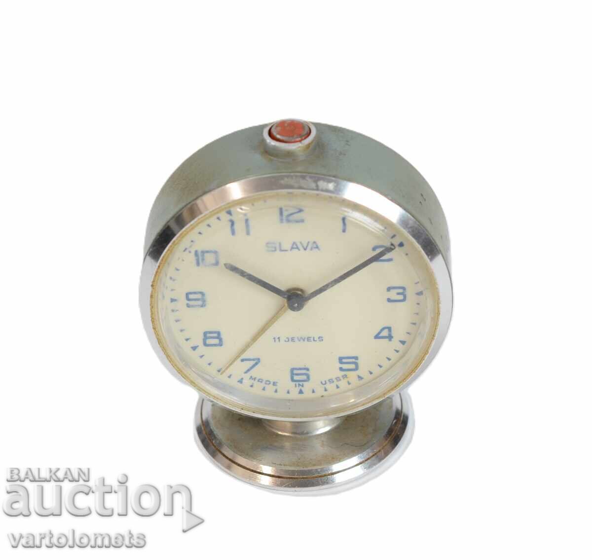 Ceas deșteptător SLAVA URSS - funcționează cu preț € 6.00 | 11.73 BGN