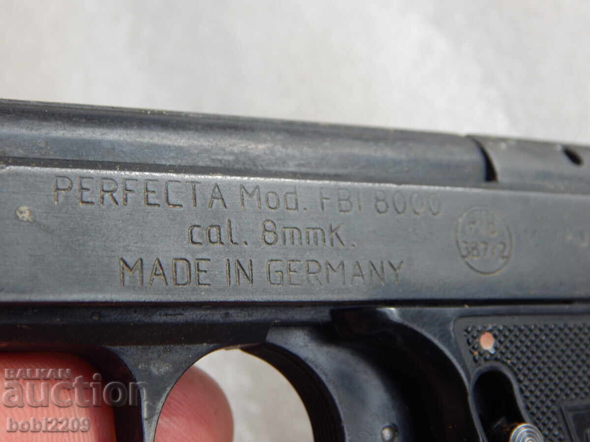 Gas Signal Pistol RECK PERFECTA Mod. FBI 8000 cal. 8mm - 6