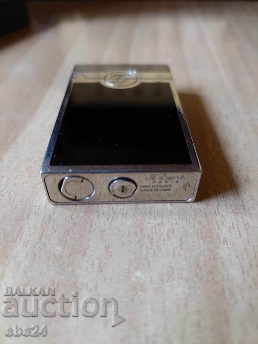 Παράδοση S. T. DUPONT LIBERTE BLACK LACQUER JET TORCH FLAME ΑΝΑΠΤΗΡΑΣ
