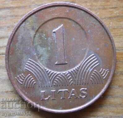 1 litas 2002 - Lituania 1 litas 2002 - Lituania