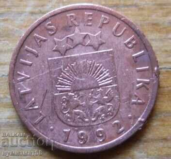 1 centim 1992 - Letonia cu preț € 0.30 | 0.59 BGN