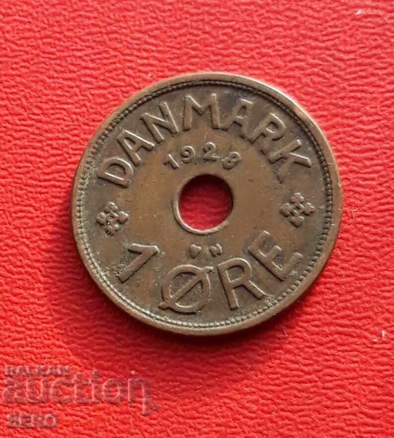 Danemarca - 1 øre 1928