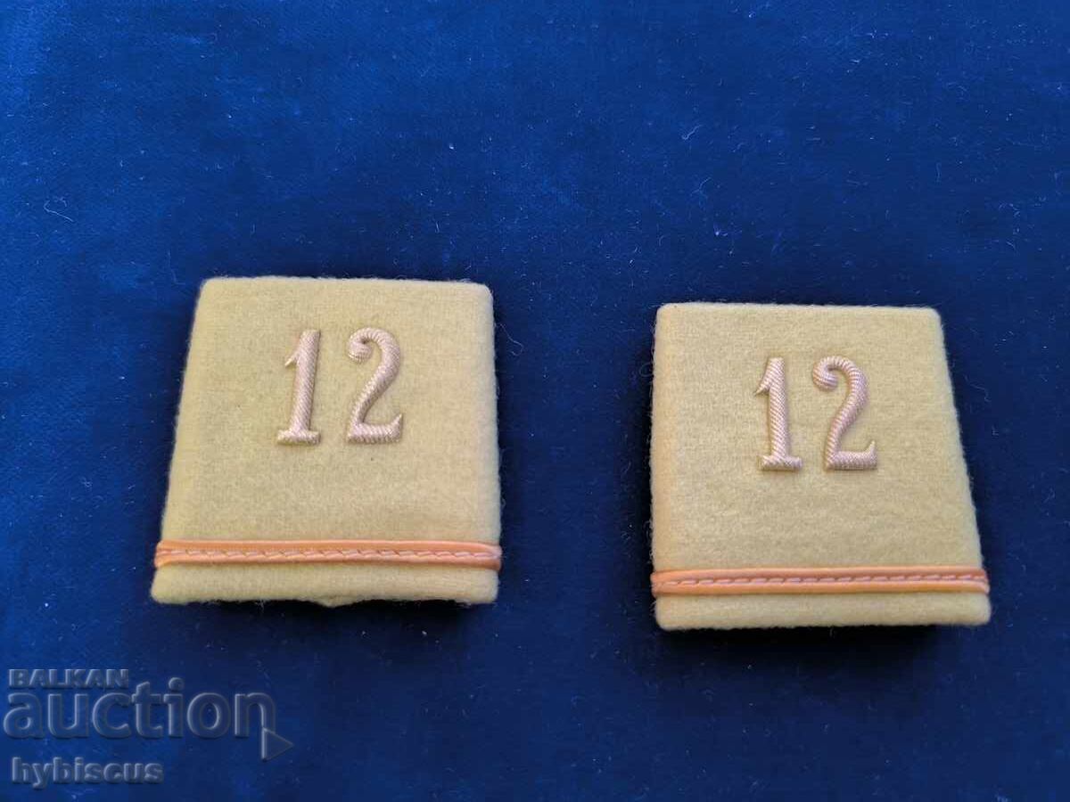 2 Old Military Patches Antique Swiss