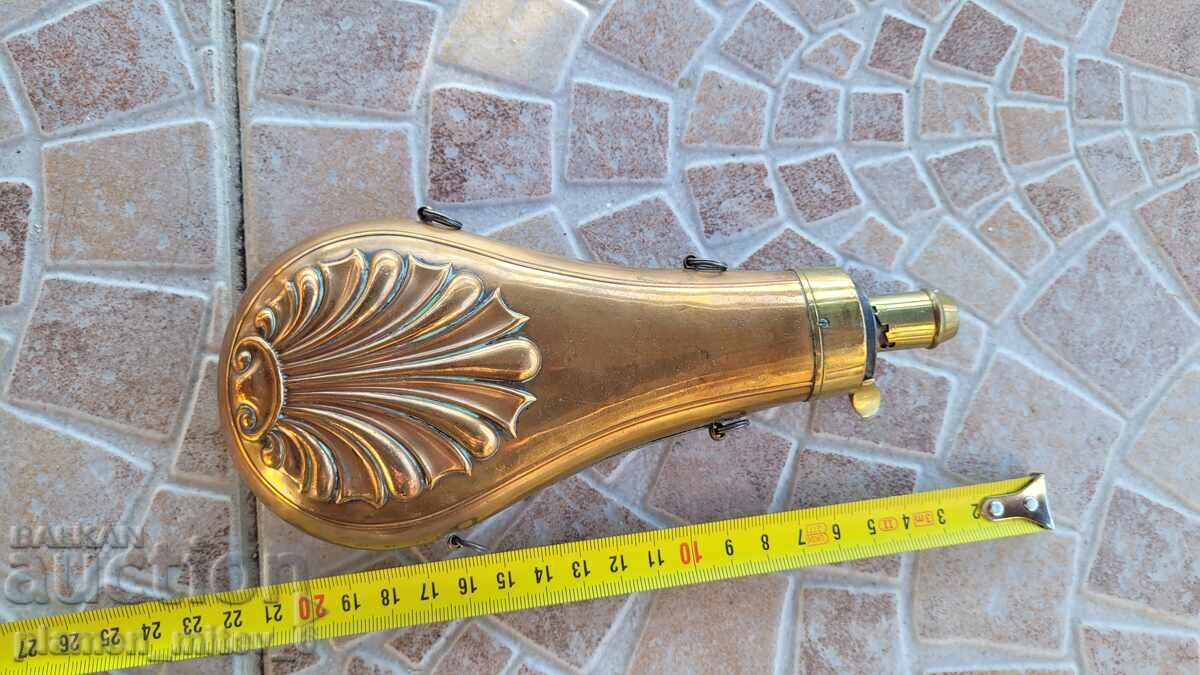 Gunpowder flask 2, cannon, pistol, handgun