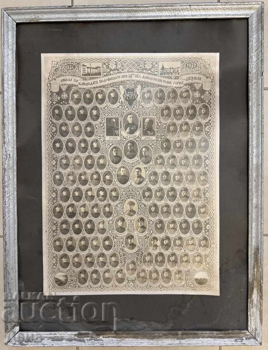 Μεγάλη φωτογραφία - 14ο Σύνταγμα Πεζικού Μακεδονίας 1936/37