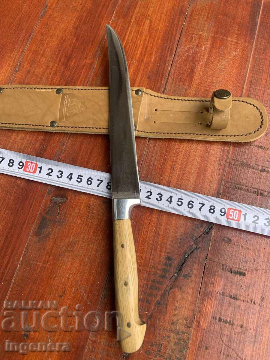 CUȚIT BULGARIA LAMĂ VECHE TOC - 7