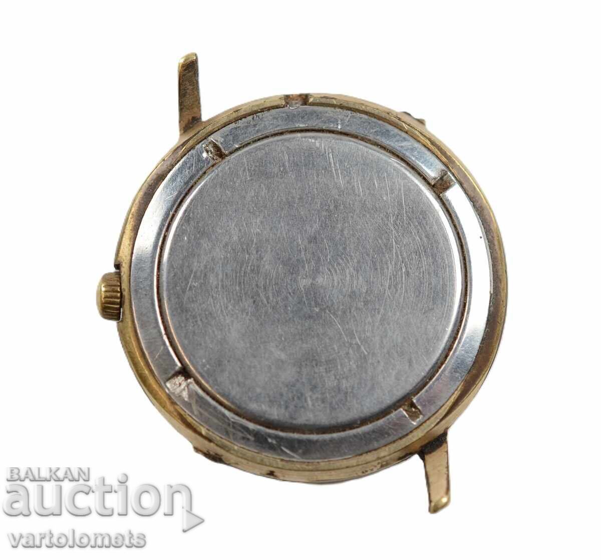 Men's watch POLJOT POLJOT USSR with gold plating 10 Mk - does not work with price € 17.00 | 33.25 BGN Men's watch POLJOT POLJOT USSR with gold plating 10 Mk - does not work with price € 17.00 | 33.25 BGN