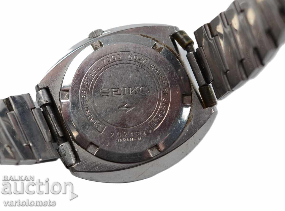Licitație Ceas de mână bărbați SEIKO AUTOMATIC - funcționează Licitație Ceas de mână bărbați SEIKO AUTOMATIC - funcționează