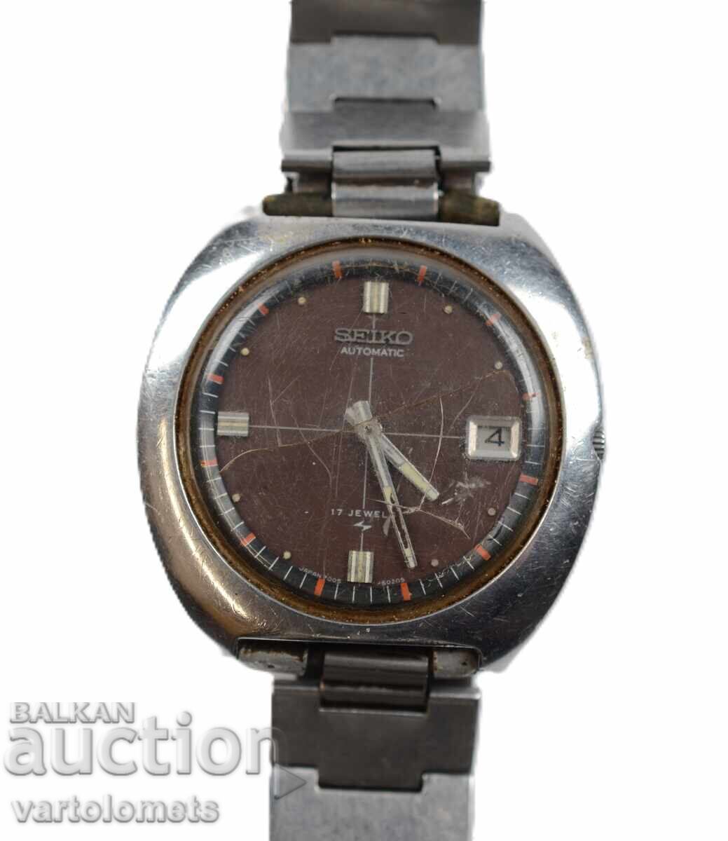 Ceas de mână bărbați SEIKO AUTOMATIC - funcționează Ceas de mână bărbați SEIKO AUTOMATIC - funcționează