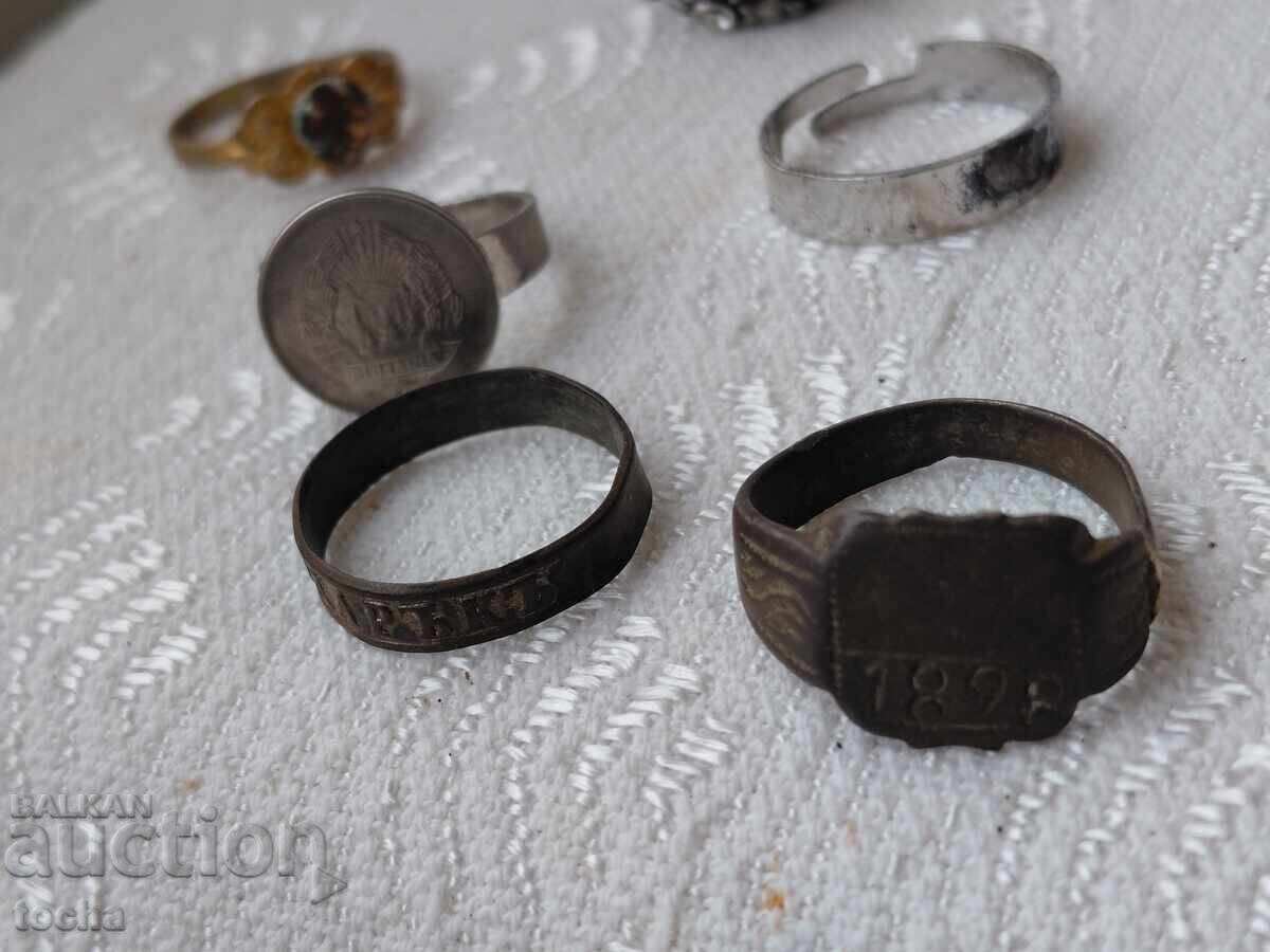 Delivery of Old jewelry, whole and parts, rings Delivery of Old jewelry, whole and parts, rings