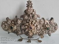 Αυθεντικές ασημένιες παφτές με επιχρυσωμένα στοιχεία εποχής Αναγέννησης