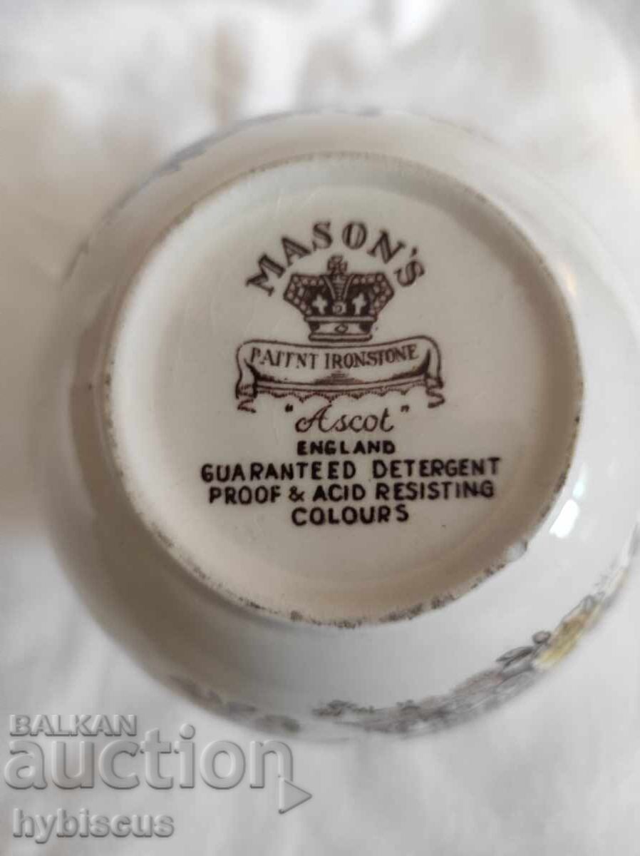 Αγγλική αντίκα βάζο mason's ascot made in england με τιμή € 5.00 | 9.78 BGN