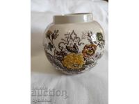 Αγγλική αντίκα βάζο mason's ascot made in england