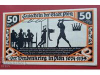 Bancnotă-Germania-Schleswig-Holstein-Plön-50 pfennig 1921