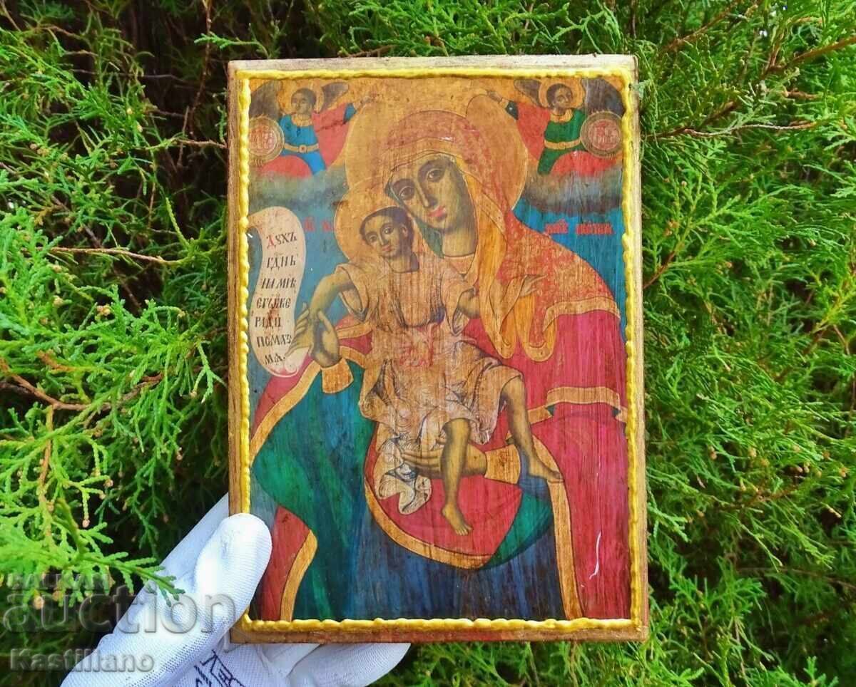 Icoană Ortodoxă a Sfintei Născătoare de Dumnezeu 7