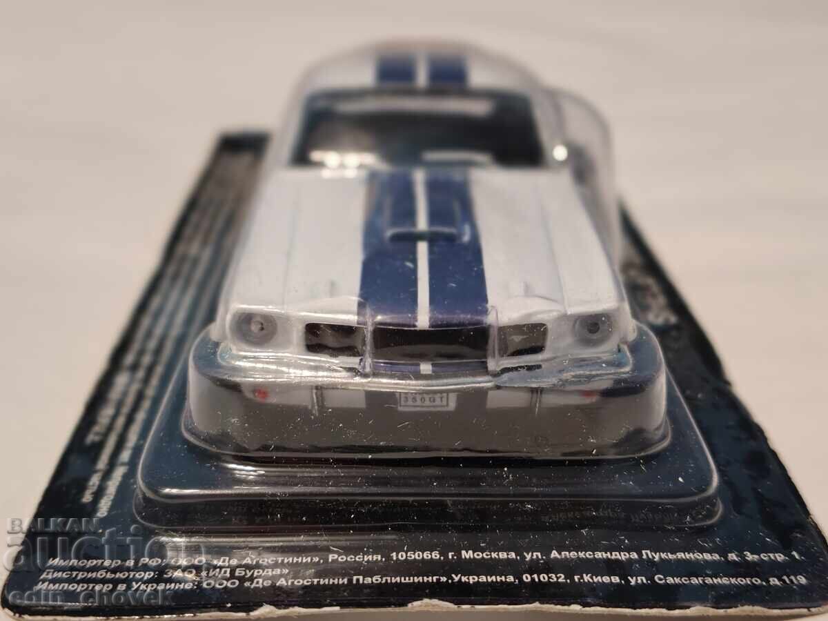 Licitație 1:43 Deagostini Shelby 350 GT metalic model de colecție Licitație 1:43 Deagostini Shelby 350 GT metalic model de colecție