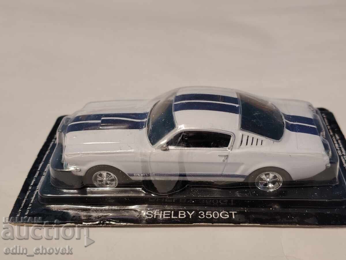 1:43 Deagostini Shelby 350 GT metalic model de colecție
