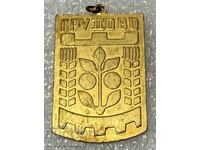 Semn metalic oraș GRUDOVO