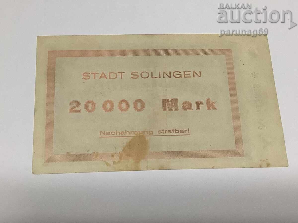 Γερμανία 20000 μάρκα 1923 Solingen με τιμή € 5.00 | 9.78 BGN Γερμανία 20000 μάρκα 1923 Solingen με τιμή € 5.00 | 9.78 BGN