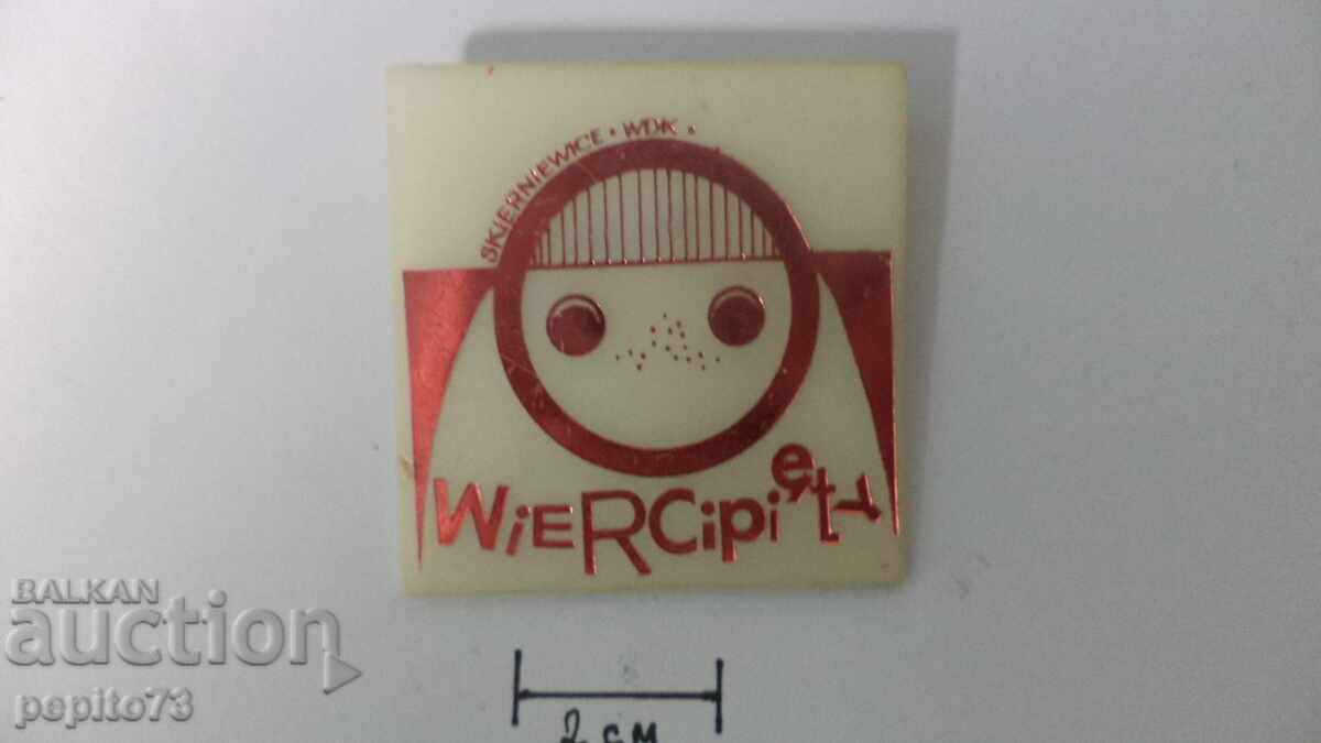 Emblemă pentru copii, Polonia cu preț € 1.00 | 1.96 BGN Emblemă pentru copii, Polonia cu preț € 1.00 | 1.96 BGN