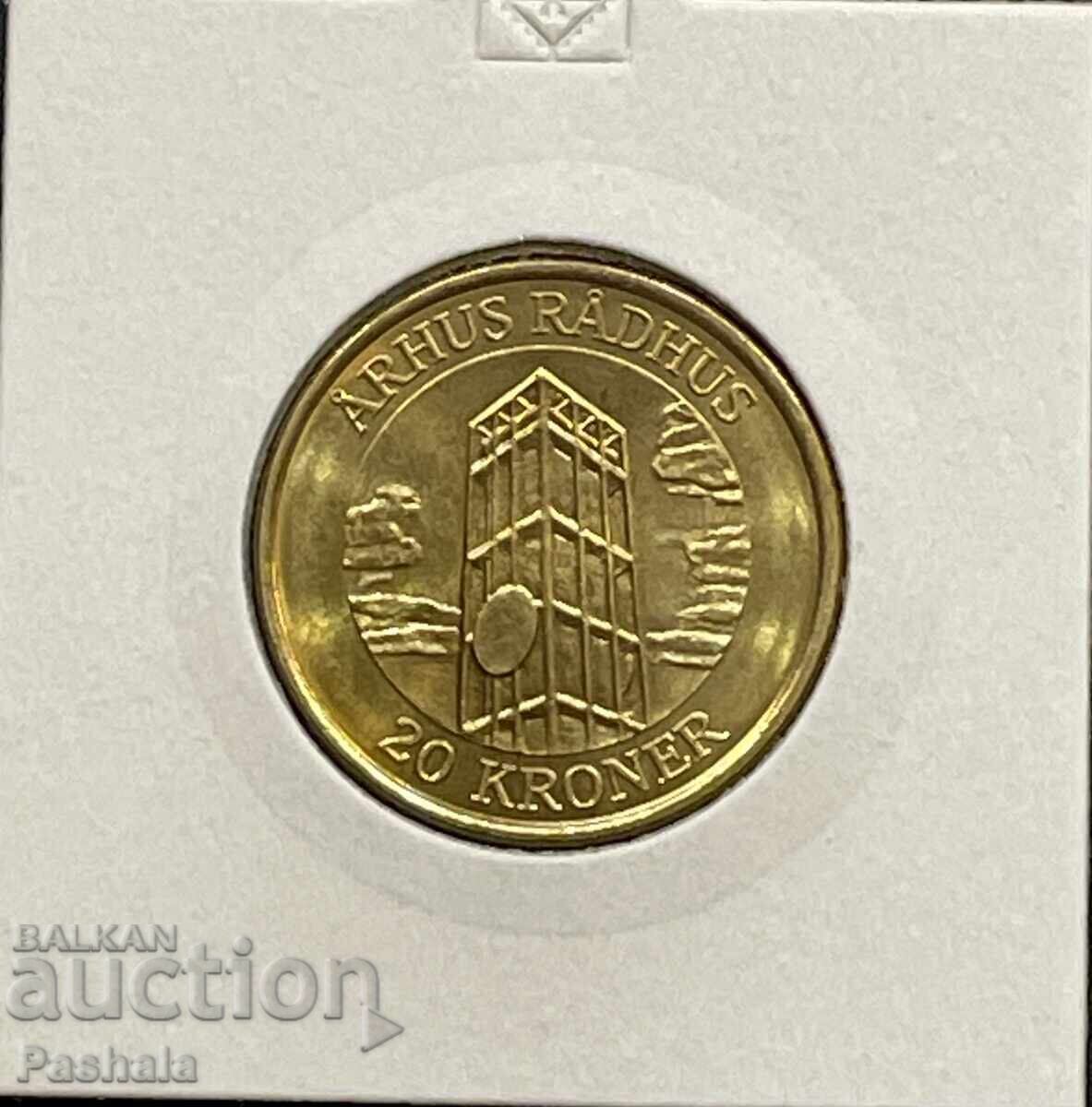 Danemarca 20 coroane 2002 g