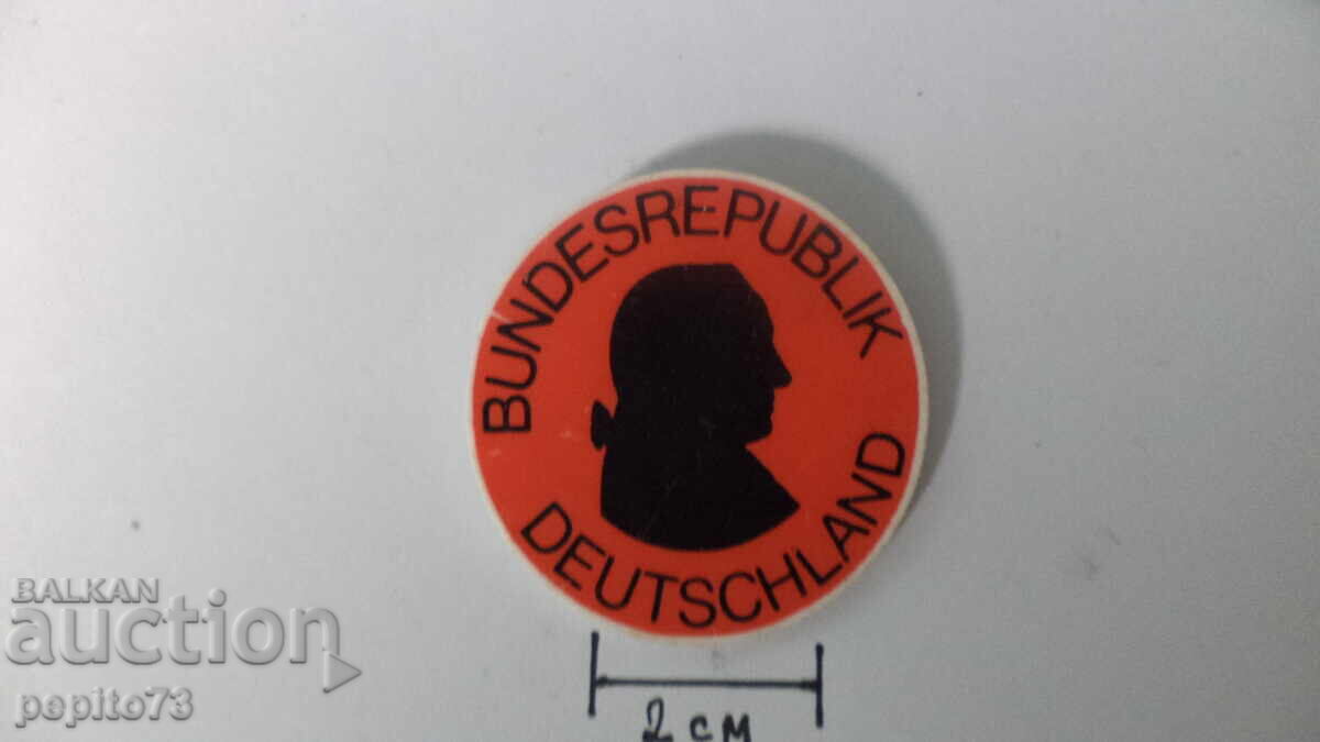 Σήμα Δυτικής Γερμανίας με τιμή € 1.00 | 1.96 BGN