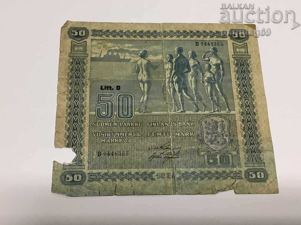 Finlanda 50 de timbre 1939 Finlanda 50 de timbre 1939