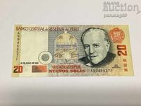Peru 20 new soles 1994