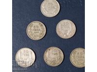 Silver 5 pcs. * 50 l Borisov notes