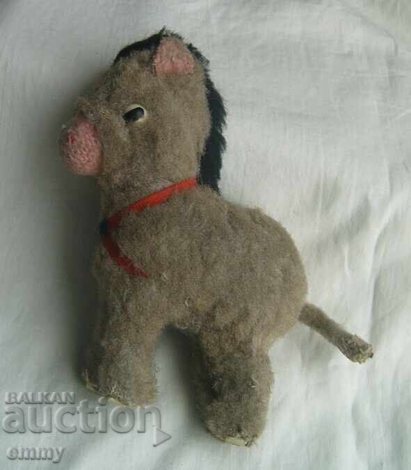 Figurină veche de jucărie măgăruș cu mecanism. Fără cheiță cu preț € 8.00 | 15.65 BGN