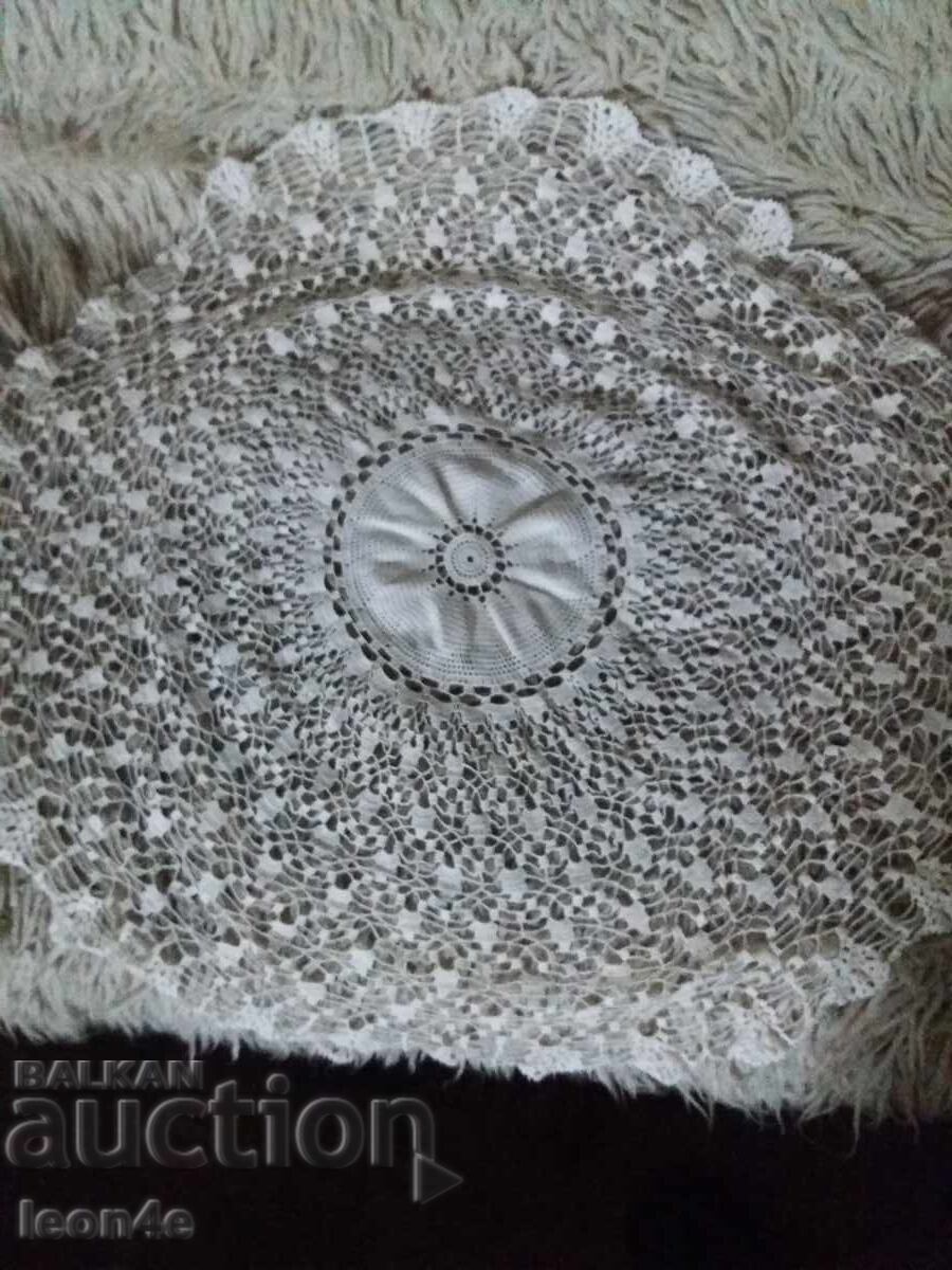 Față de masă croșetată mileu 80 cm