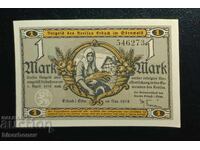 Germany, Germany, 1 Mark Erbach, 1918, UNC