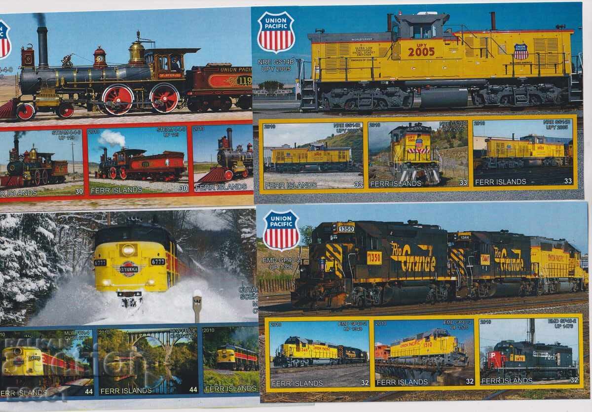 Blocuri curate Locomotive Trenuri 2010 de la Insulele Fer