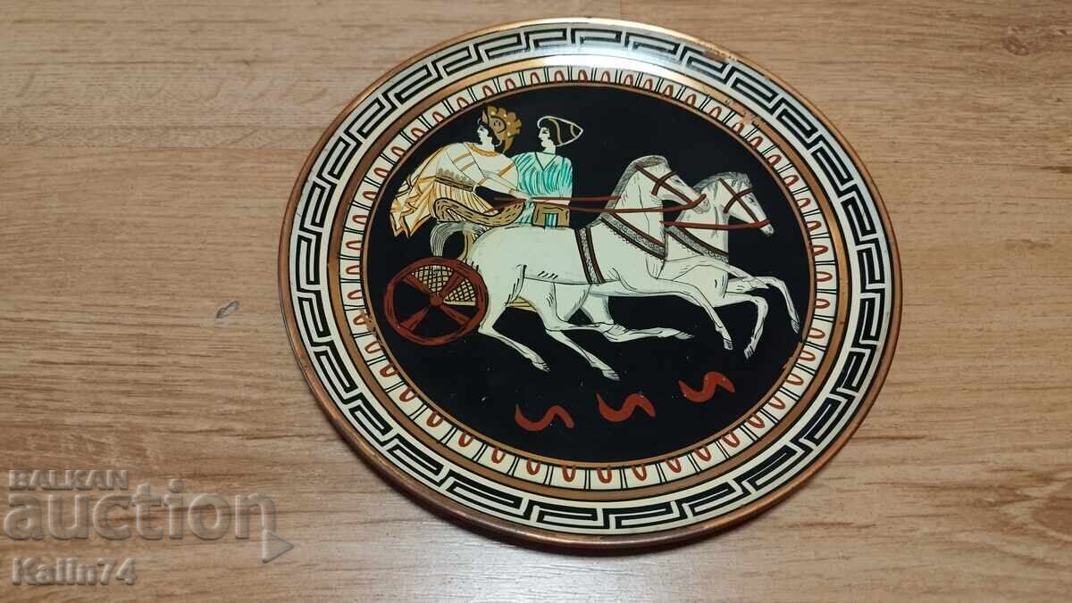 O farfurie frumoasa din Grecia.
