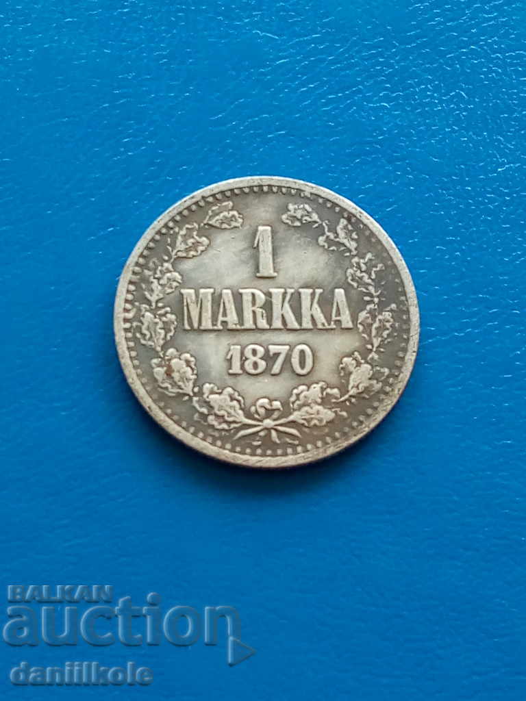 *$*Y*$* ΦΙΝΛΑΝΔΙΑ ΣΤΗ ΡΩΣΙΚΗ ΑΥΤΟΚΡΑΤΟΡΙΑ 1 ΜΑΡΚΟ 1870 RR *$*Y*$*