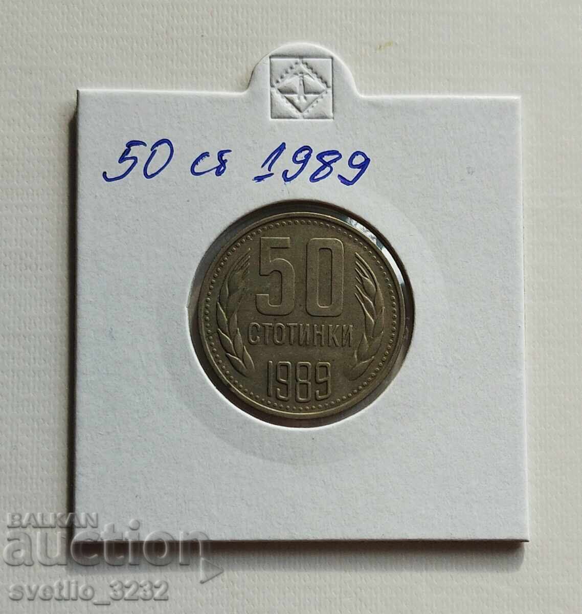 50 cents 1989 50 cents 1989