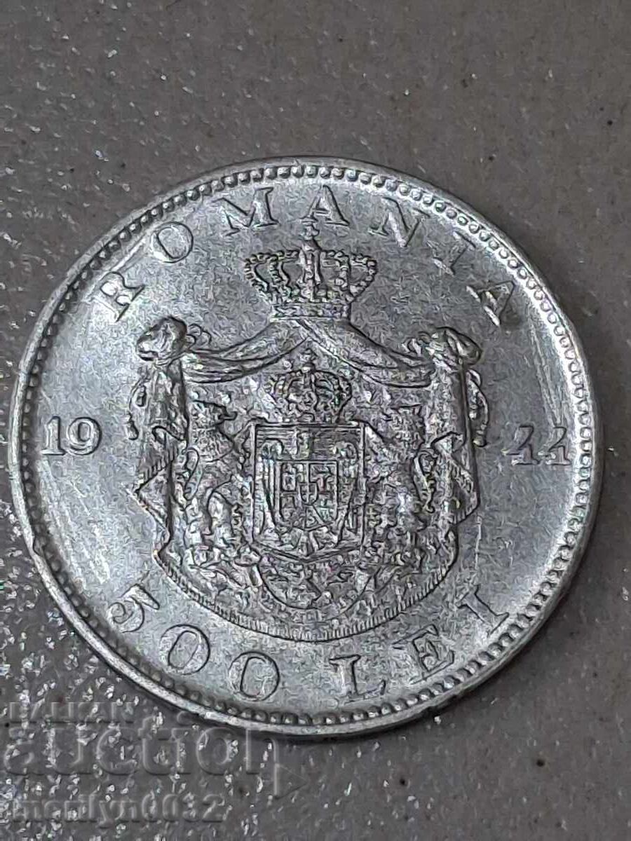 Monedă de argint 500 lei 1944 argint Monedă de argint 500 lei 1944 argint