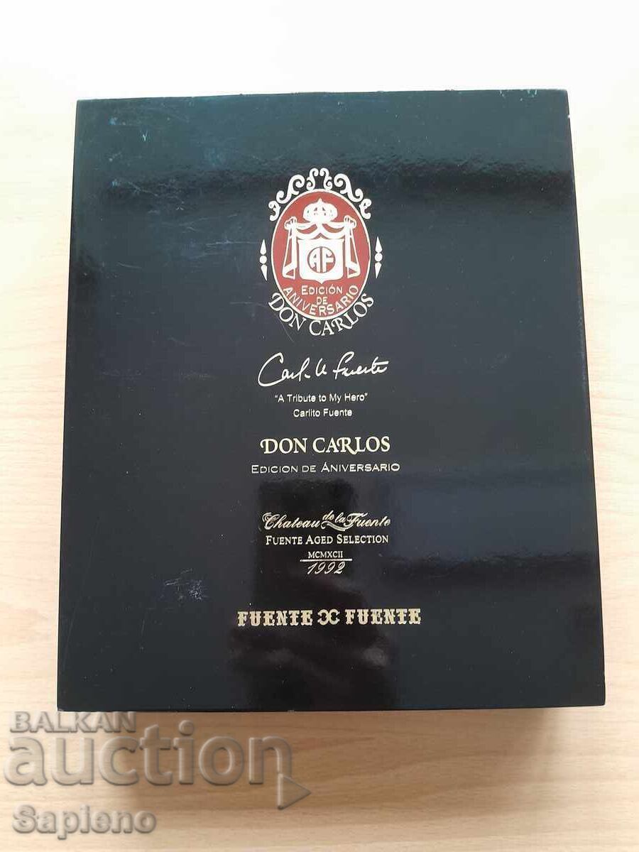 Λουξ συλλεκτική θήκη πούρων – Don Carlos Edición με τιμή € 25.00 | 48.90 BGN