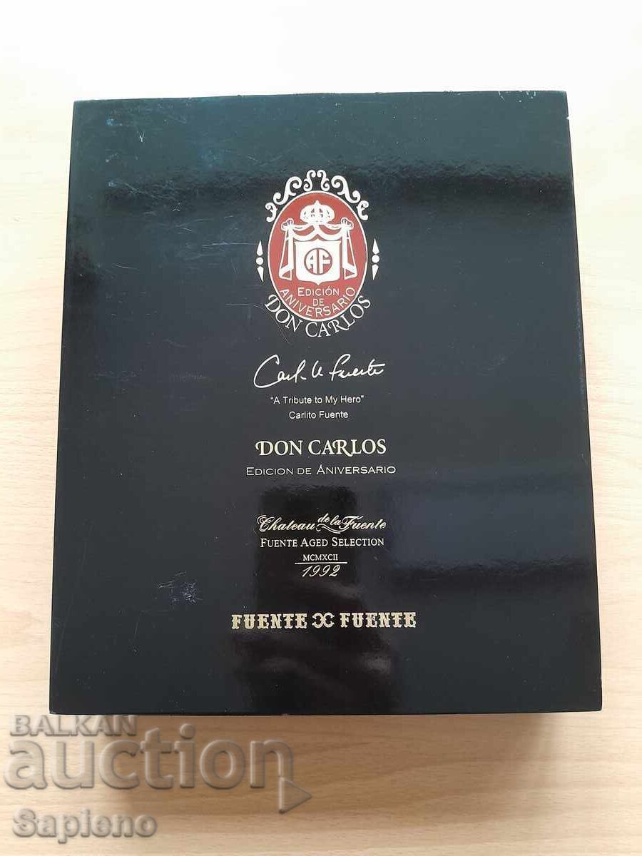 Λουξ συλλεκτική θήκη πούρων – Don Carlos Edición Λουξ συλλεκτική θήκη πούρων – Don Carlos Edición