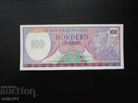 ΣΟΥΡΙΝΑΜ 100 ΓΚΟΥΛΝΤΕΝ 1985 ΝΕΟ UNC