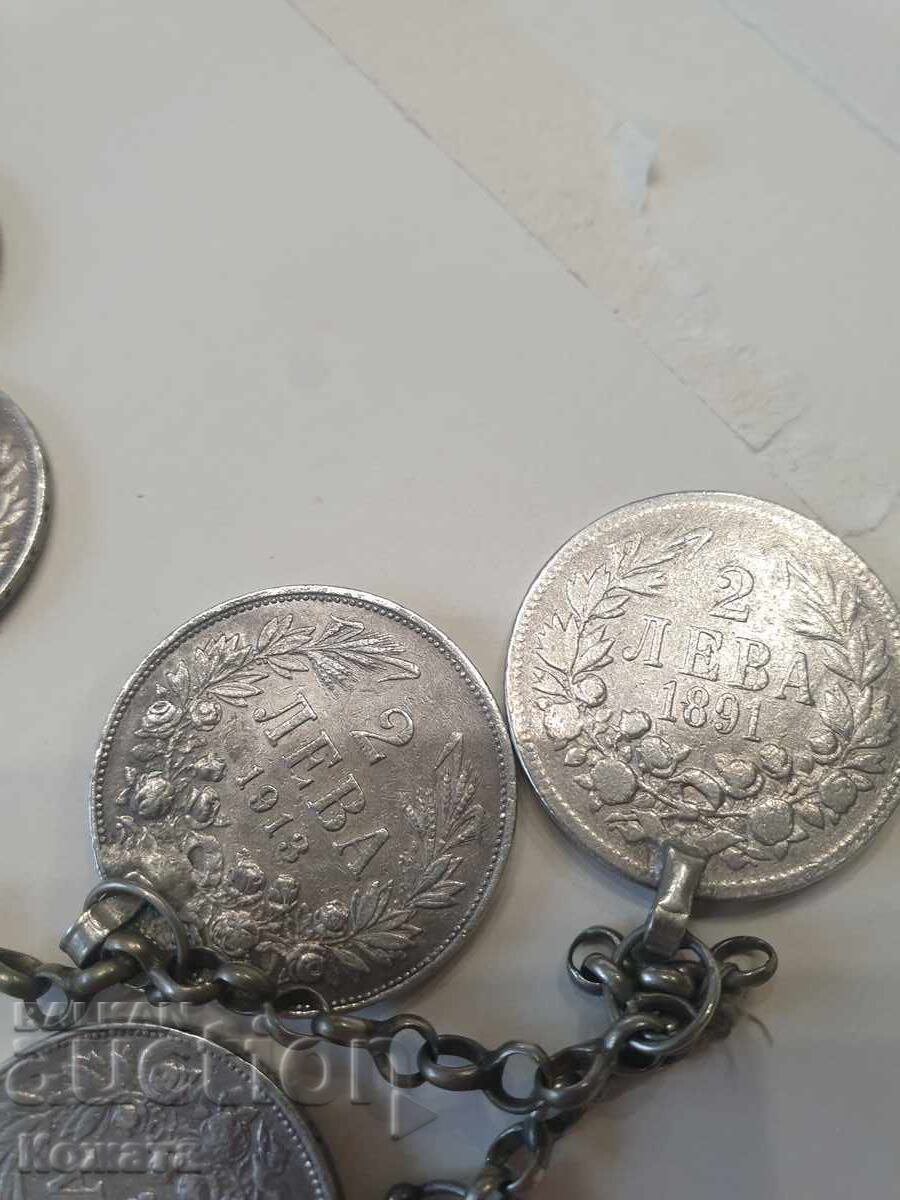 2 leva 1910 2 leva 1891 tsarstvo Bŭlgariya, monede originale cu preț € 9999.00 | 19556.42 BGN 2 leva 1910 2 leva 1891 tsarstvo Bŭlgariya, monede originale cu preț € 9999.00 | 19556.42 BGN