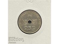 Belgia 25 cenți 1939